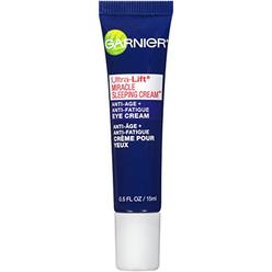 Garnier Ultra-Lift Miracle Sleeping Cream Anti-Age + Anti-Fatigue Eye Cream 0.50 oz (packaging may vary)