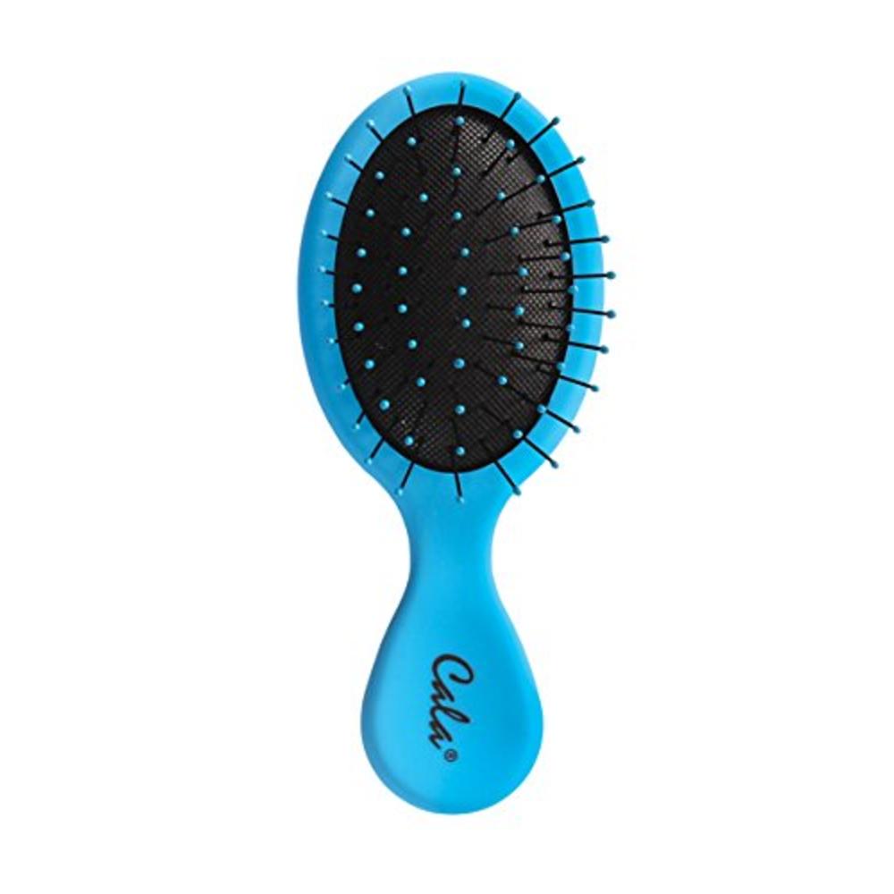 Cala Wet N Dry Travel-sized Detangling Hair Brush (Blue)