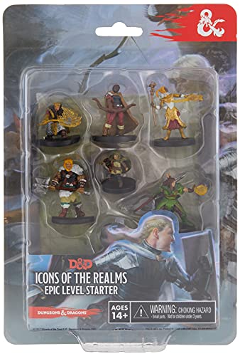 WizKids 72779 D&D Icons of The Realms Miniatures Epic Level Starter-Game