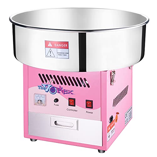 Great Northern Popco 6303 Great Northern Popcorn Commercial Quality Cotton Candy Machine and Electric Candy Floss Maker