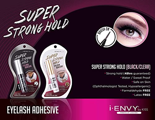 KISS i Envy Eyelash Adhesive Super Strong Hold Clear KPEG06