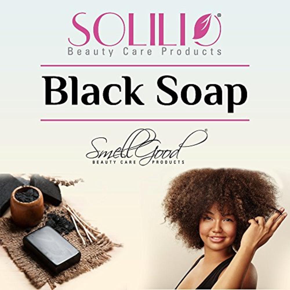 smellgood African Black Soap 100% Pure Raw 5 lbs.
