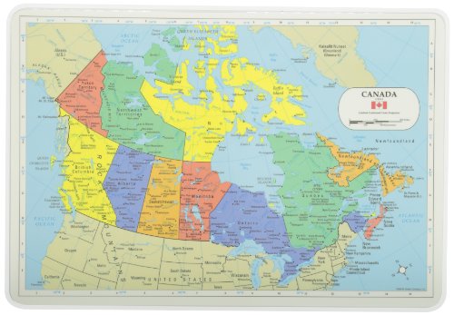 Painless Learning Canada Map Placemat