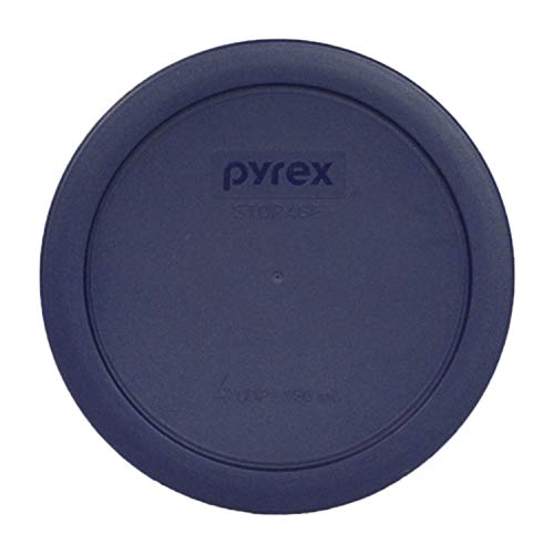 Pyrex 4 Cup Round Plastic Cover, Navy Blue