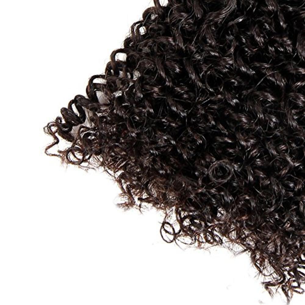 ISEE Hair 9A Grade Mongolian Kinky Curly Hair Extension Virgin Human Hair Weaving 3 Bundles Kinky Curly Virgin Hair 100% Human H