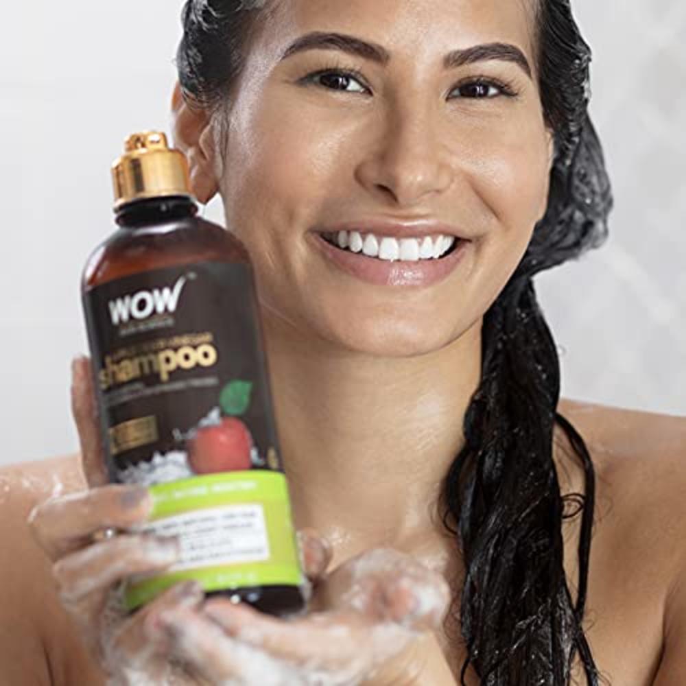 BUYWOW WOW Skin Science Apple Cider Vinegar Shampoo - Hair Growth Shampoo  for Thinning Hair, Hair Loss