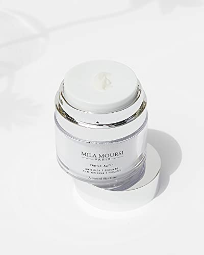 Mila Moursi New Mila Moursi | Triple Actif Anti-Wrinkle Cream Anti Aging Face Cream & Moisturizer for Women with Argireline & Matrixyl 3000 