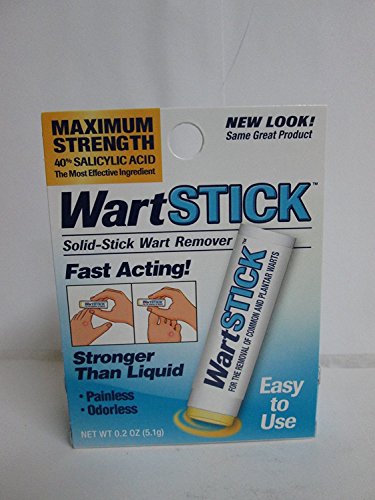Wart Stick for The Removal of Common and Plantar Warts, 3 Count