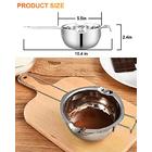 SONGZIMING Stainless Steel Double Boiler Pot for Melting Chocolate