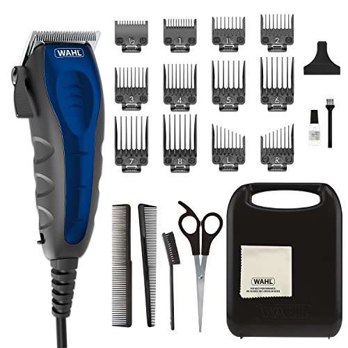 Wahl Clipper Self-Cut Compact Personal Haircutting Kit with Whisper Quiet Operation, Adjustable Taper Lever, and 12 Hair Clipper