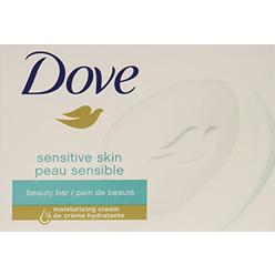Dove Sensitive Skin Bath Bars Unscented - 6 CT