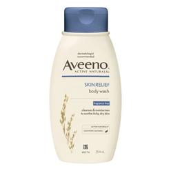 Aveeno Skin Relief Fragrance-Free Body Wash, 12 Ounce