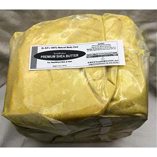 GREENandORGANIC Pure African Yellow Shea Butter 5Lbs ...
