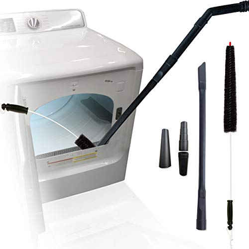 Mountain Trades Dryer Vent Cleaner Kit Vacuum Attachment And ...