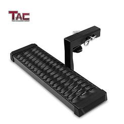 TAC TRUCK ACCESSORIE TAC Aluminum Hitch Step Universal Fit 2" Rear Hitch Receivers with 6" Drop