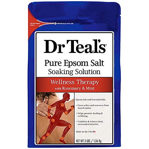 DR TEALS Dr. Teals Epsom Salt Soaking Solution, Rosemary and Mint, 48 Ounce