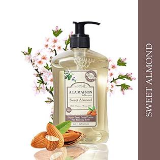 La Maison Sweet Almond Liquid Hand Soap