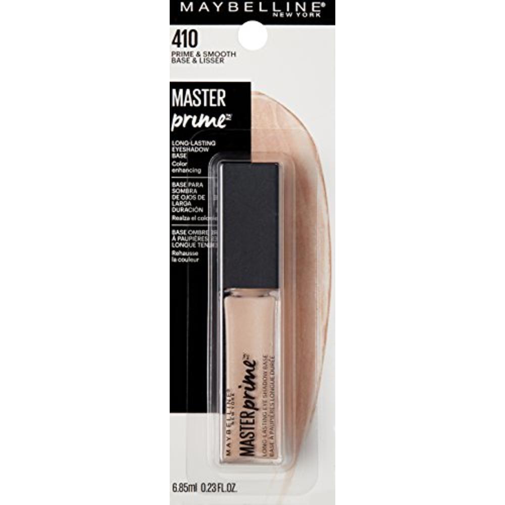 Maybelline New York Master Prime Long-Lasting Eyeshadow Base, Prime + Smooth, 0.23 fl. oz.