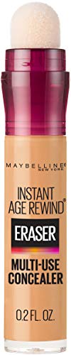 Maybelline New York Instant Age Rewind Eraser Dark Circles Treatment Multi-Use Concealer, 142 Golden, 0.2 Fl Oz