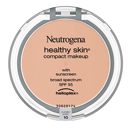 Neutrogena Healthy Skin Compact Lightweight Cream Foundation Makeup with Vitamin E Antioxidants, Non-Greasy Foundation with Broa
