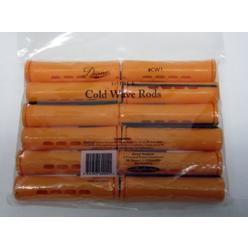 Assorted Perm Rods Jumbo Tangerine Lot of 3 Dozen