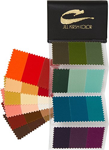 Jill Kirsh Color Jill Kirsh Supreme Swatch Book for Golden Brown, Deep Honey Blonde & Red Hair: Your Perfect Colors - For Men & Women - Look Youn