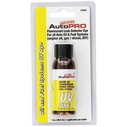 Interdynamics Certified Auto Pro Oil and Fuel System UV Dye Leak Detection for Cars & Trucks & More, 1 Oz, 374CS, Universal