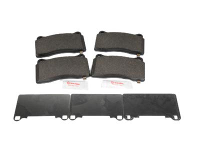 GM Genuine Parts 171-0876 Front Disc Brake Pad Set with Shims and Lubricant