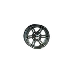 ITP SS212 Alloy Front Wheel - 14x6 (4+2 offset) 4/156/Black