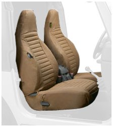 Bestop 2922637 Spice Seat Covers for Front High-Back Seats - Jeep 1997-2002  Wrangler; Sold as Pair; Fit Factory Seats