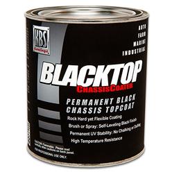 KBS Coatings 8302 OEM Satin Black BlackTop Chassis Paint - 1 Pint
