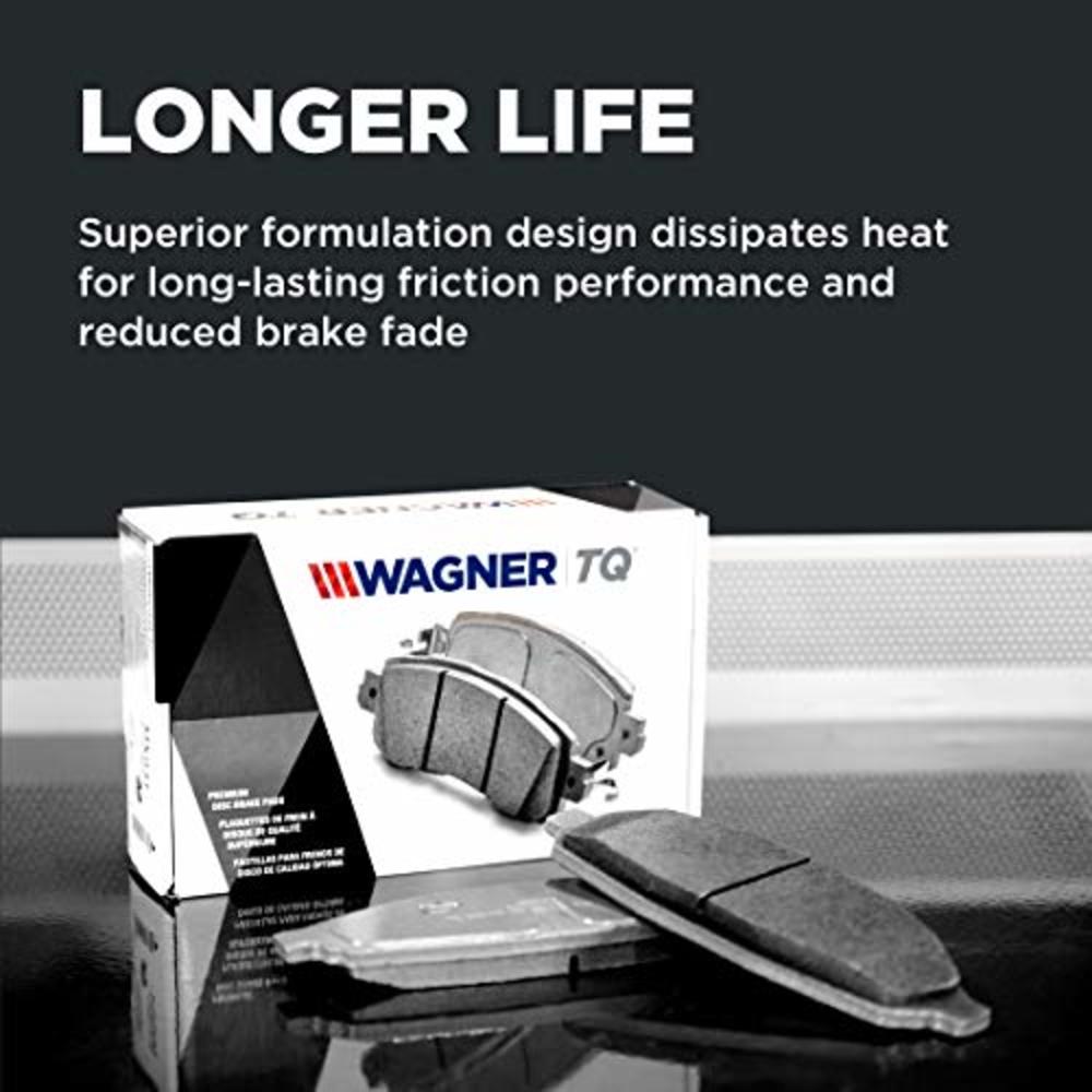 Wagner ThermoQuiet MX1001A Semi-Metallic Disc Brake Pad Set