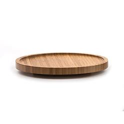RSVP International Tool Crock Turntable Lazy Susan, Bamboo, 8.25" | Handy in Cabinets or on Counters | Rotating Base with Sturdy