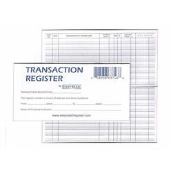 Easy Read Register Personal Checkbook Registers, Set of 10, 2020-2021-2022 Calendars