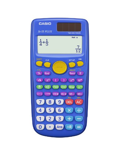 FX-55PLUS Casio fx-55 PLUS Elementary/Middle School Fraction