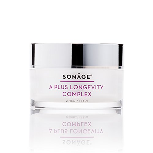 Sonage A Plus Longevity Complex, Face and Neck Anti-Aging Night Cream with Hyaluronic Acid and Vitamin A, 50 ml