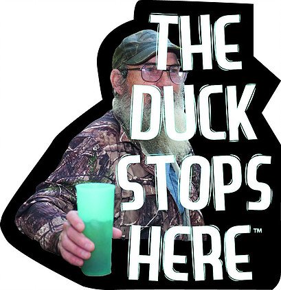 Duck Dynasty "The Duck Stops Here Magnet