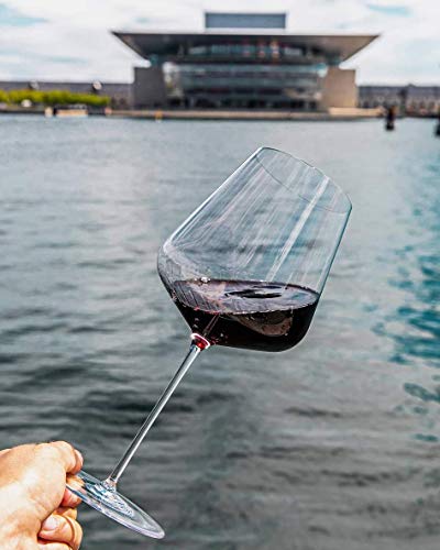 Zalto DenkArt Bordeaux Wine Glass Hand-Blown Crystal | Boxed Set of 2