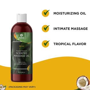 Maple Holistics Natural Massage Oil for Massage Therapy ...
