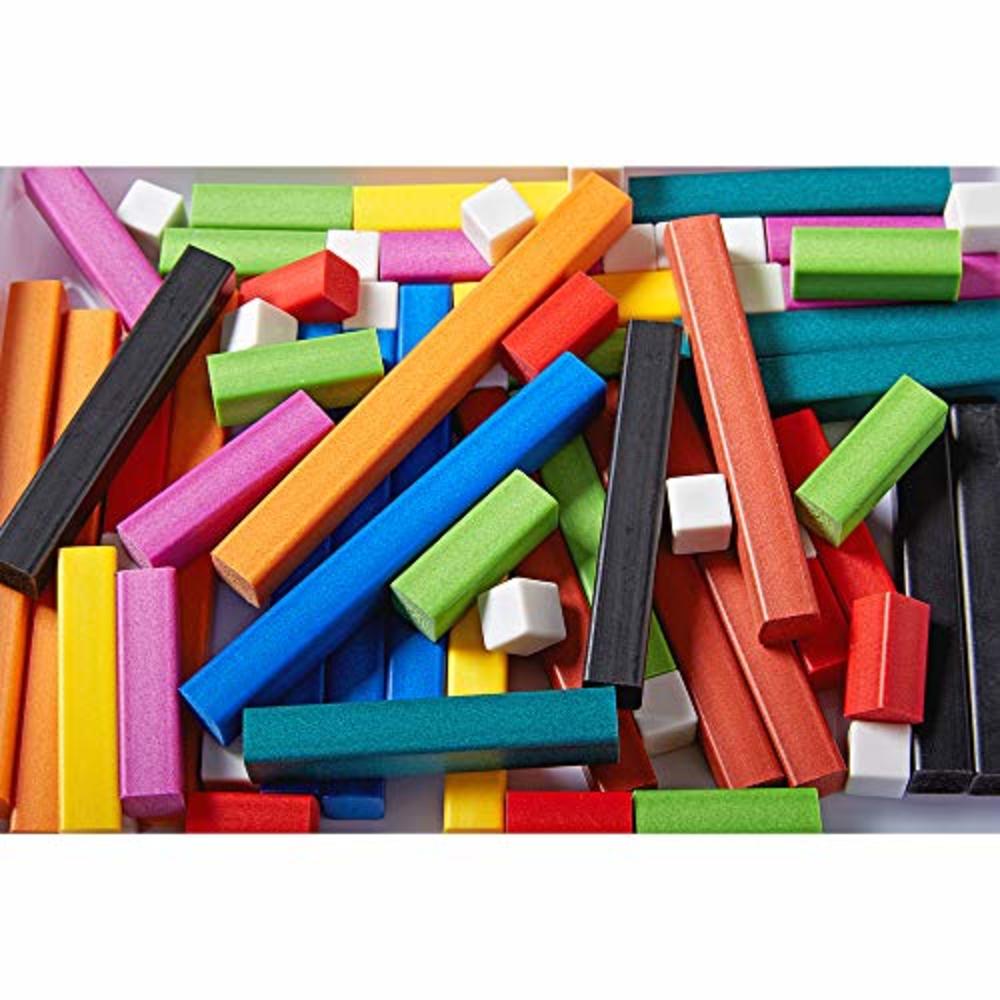 Cuisinare Math Rods hand2mind Plastic Cuisenaire Rods Introductory Set, Math Manipulatives ...