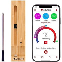 MEATER Plus | Smart Meat Thermometer with Bluetooth | 165ft Wireless Range | for The Oven, Grill, Kitchen, BBQ, Smoker, Rotisser