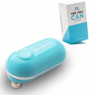Kitchen Mama Mini Electric Can Opener: Open Your Cans with A