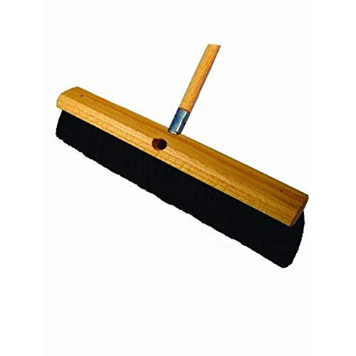Bon Tool 84-787 Floor Broom - 3" Horsehair Bristles - 24" - 60" Wd Hdl