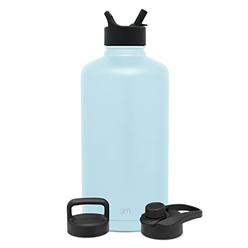 Simple Modern Gallon Water Bottle with Straw, Handle and Chug Lid Vacuum Insulated Stainless Steel Metal Thermos | Big Leak Proo