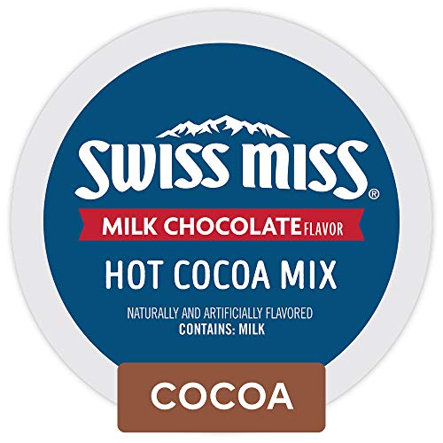 Swiss Miss Milk Chocolate Hot Cocoa, Keurig Single-Serve K-Cup Pods, 24 Count