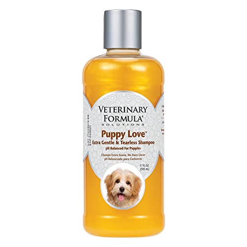 Veterinary Formula Solutions Puppy Love Extra Gentle Tearless Shampoo, 17 oz ? Safe for Puppies Over 6 Weeks ?Puppy Shampoo with
