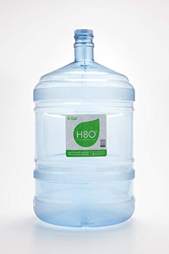 H8O Polycarbonate 5 Gallon Water Bottle (With Handle) with 55mm Crown