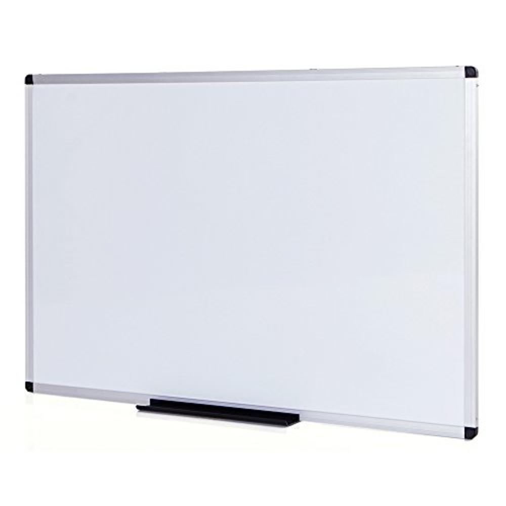 VIZ-PRO Magnetic Dry Erase Board, 36 X 24 Inches, Silver Aluminium Frame