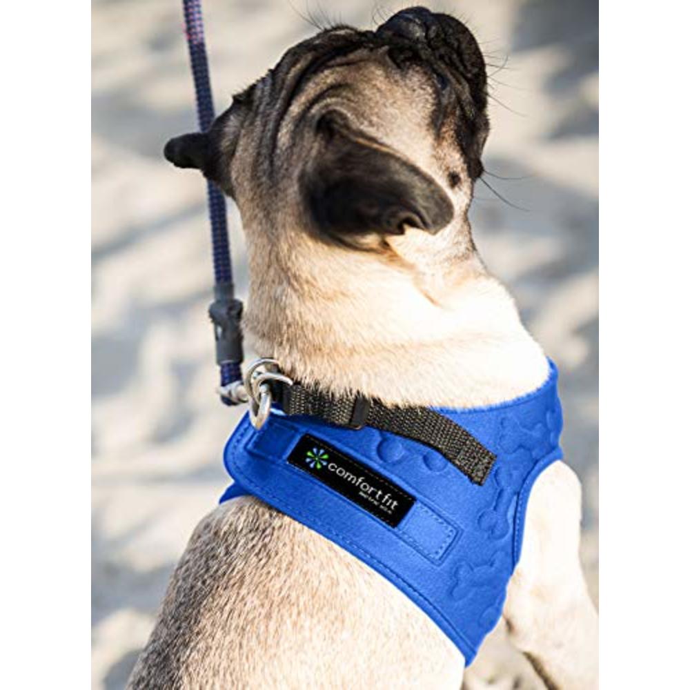 Metric USA Comfort Fit Step in Dog Vest Harness Easy to Put on Take Off Adjustable Puppy Harness Padded Soft Vest for Small and 