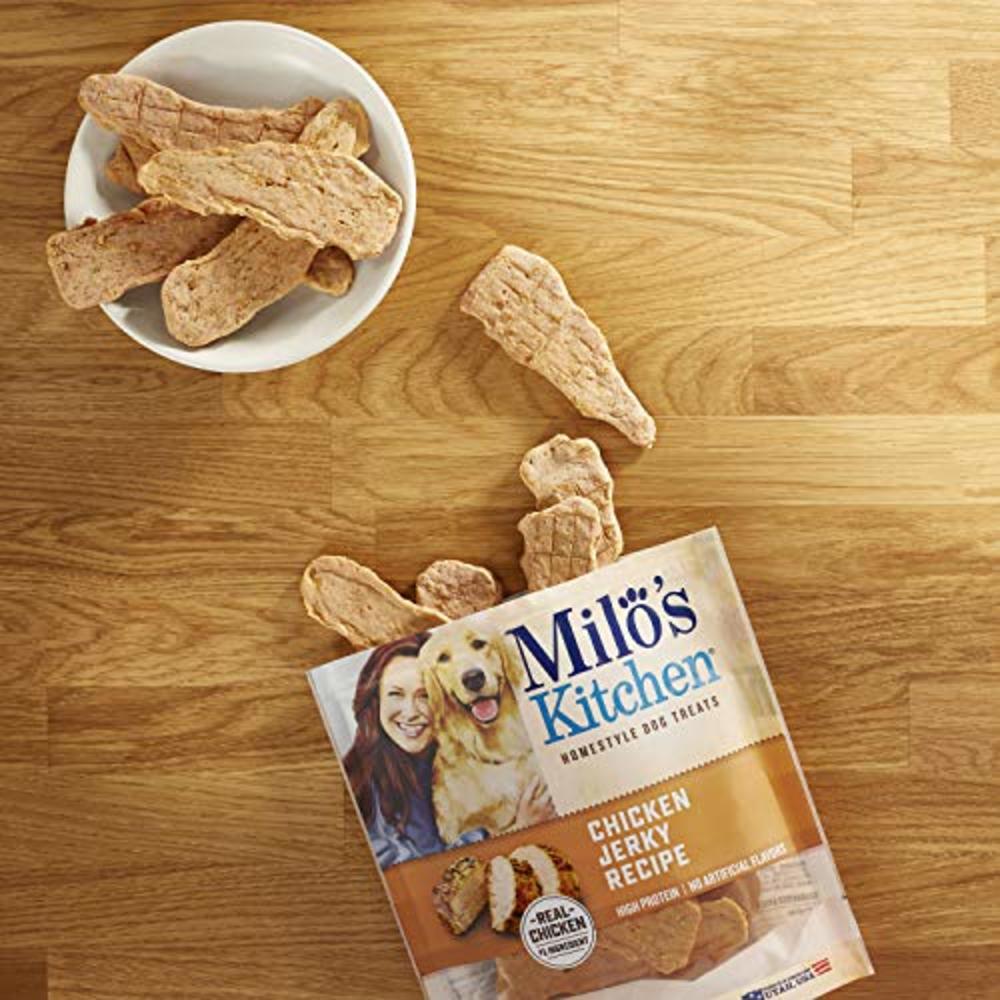 Milos Kitchen Milo's Kitchen Chicken Jerky Strips Dog Treats, 15 Oz